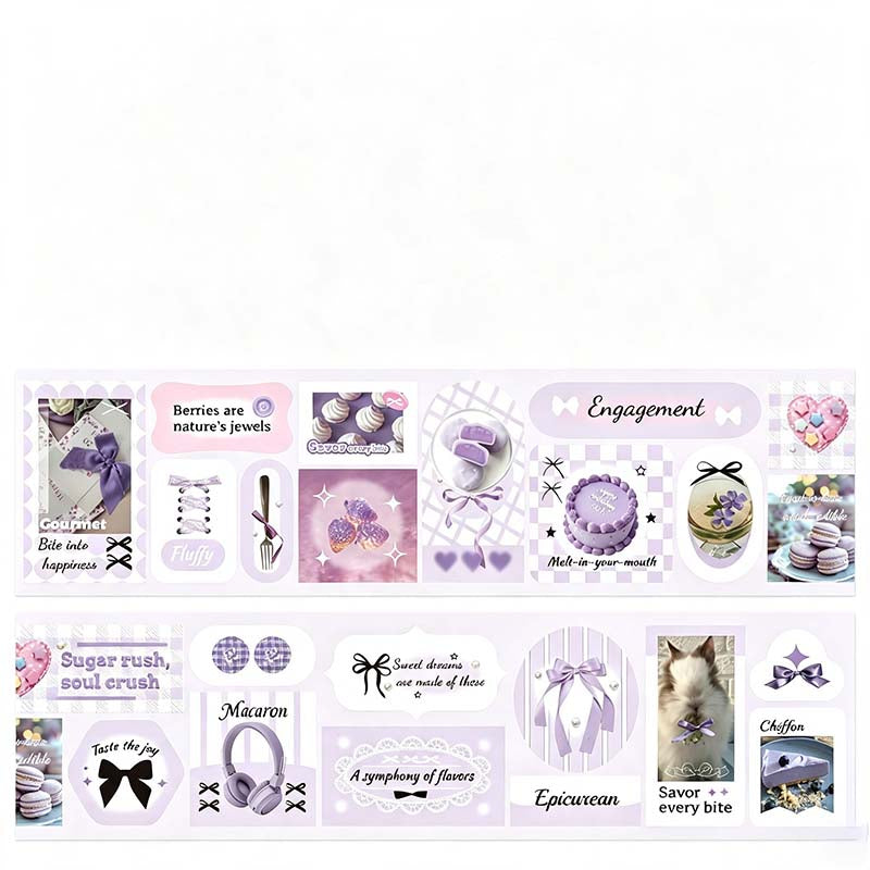 Dessert Time Die Cut Deco Tape