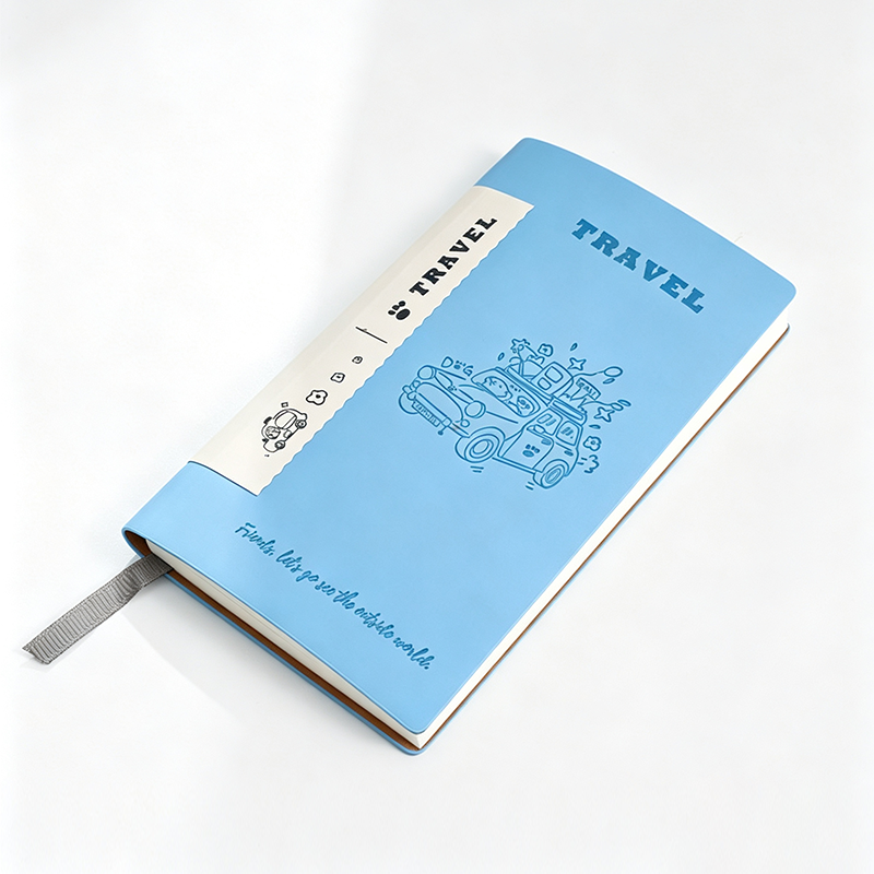 Minimal Floral Lined Pocket Notebook