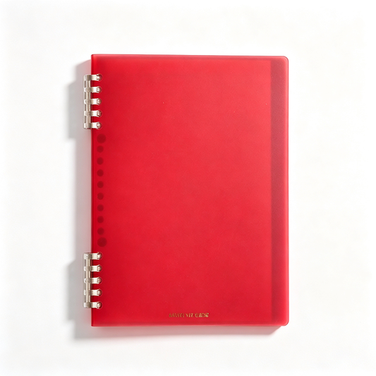 Vintage Side Spiral Binder Notebook