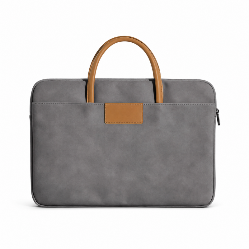 Faux PU Handheld Business Laptop Briefcase