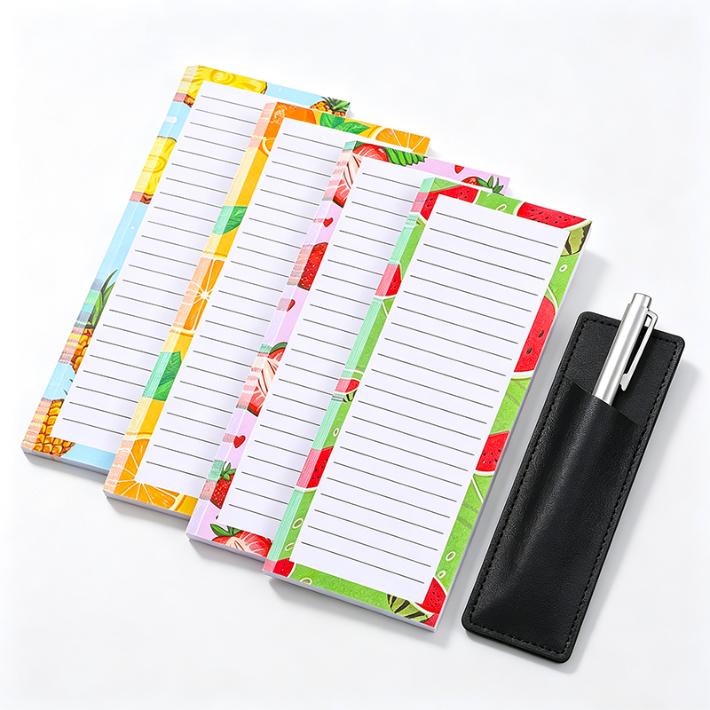 Fruit Floral Magnetic Memo Pad Set