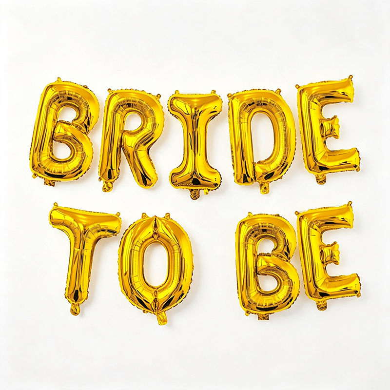 Bride To Be Foil Balloon Set