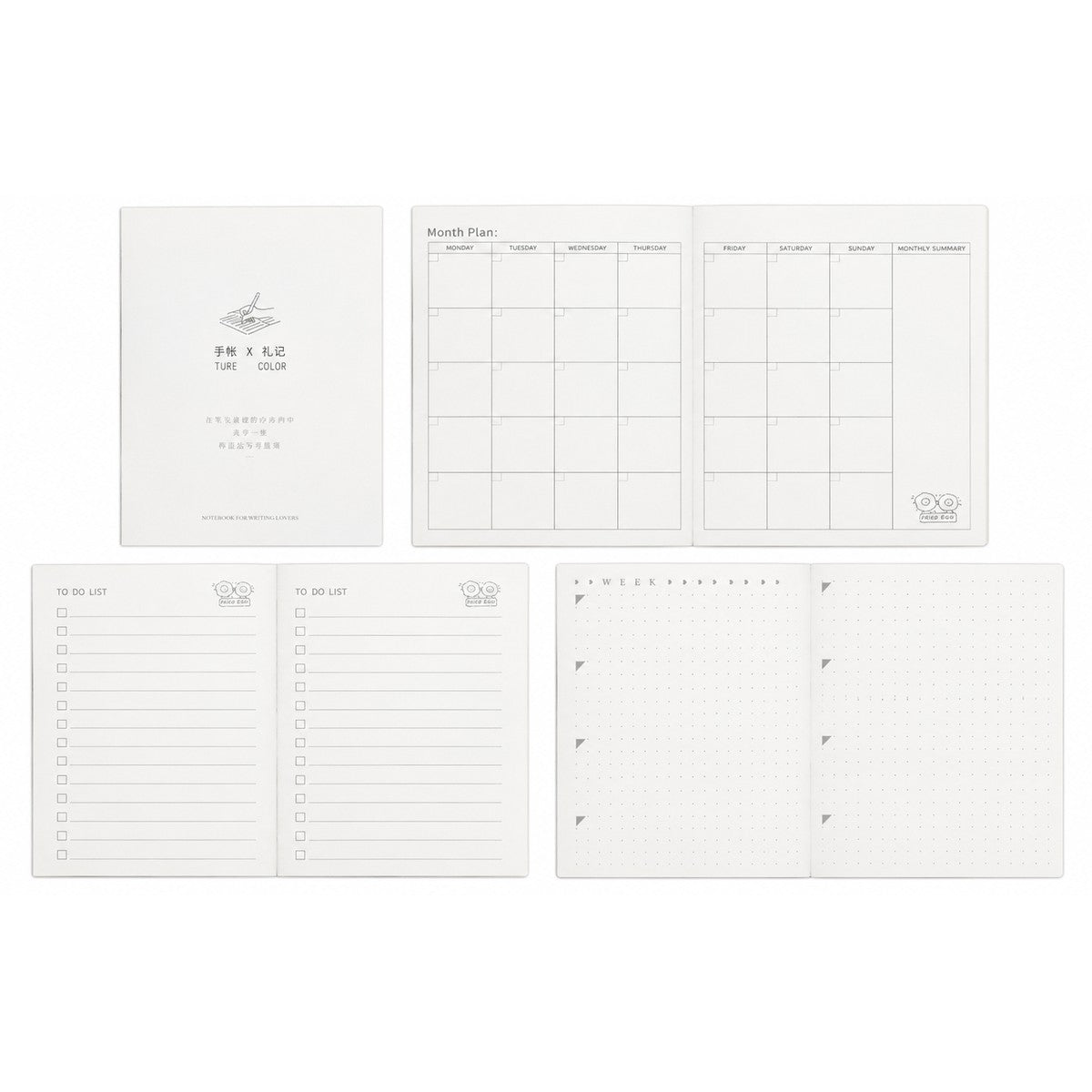 Little Adventures A6 Undated Planner Journal