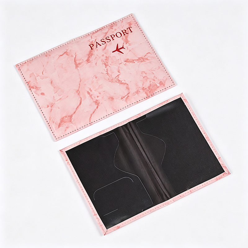 Marble Print Passport Holder