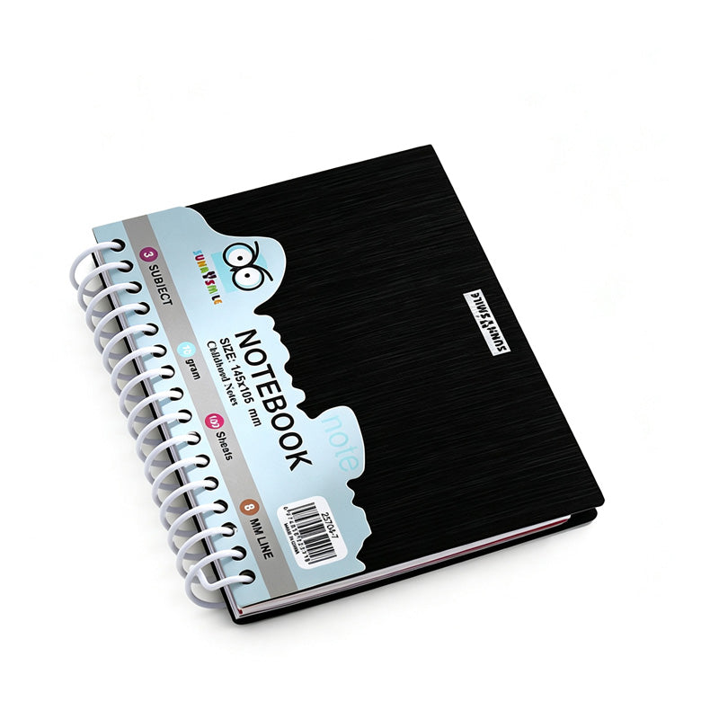 Color Divider Spiral Notebook