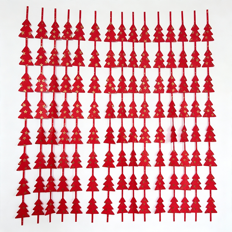 Christmas Hanging Swirl Decorations
