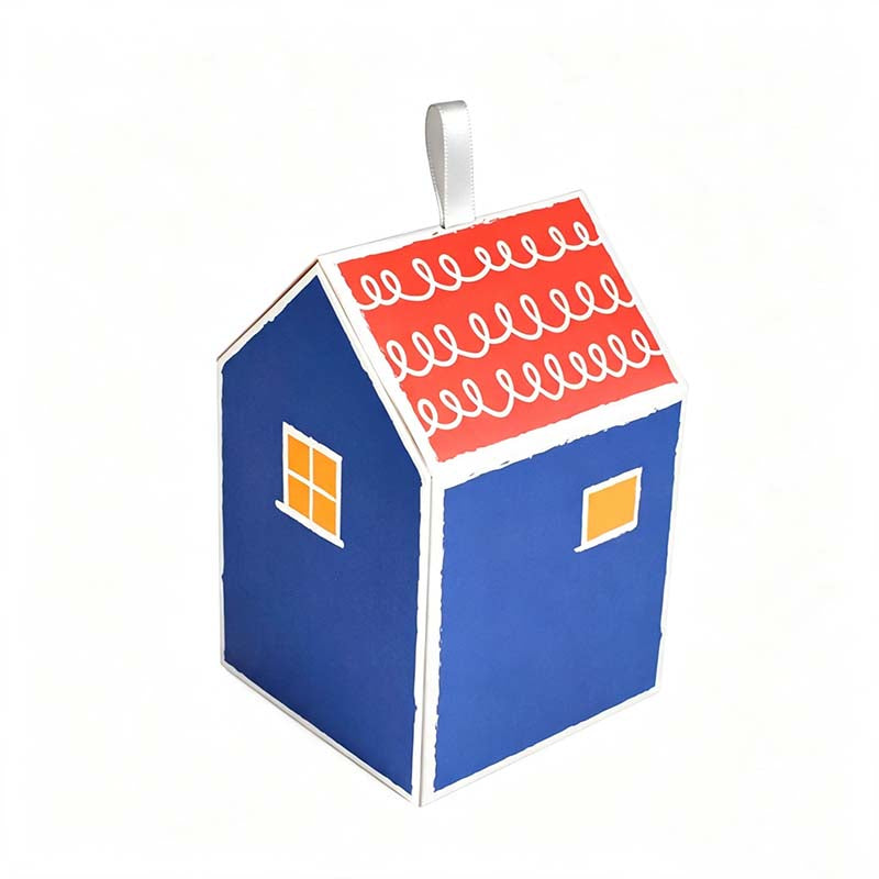 Color Block House Gift Box