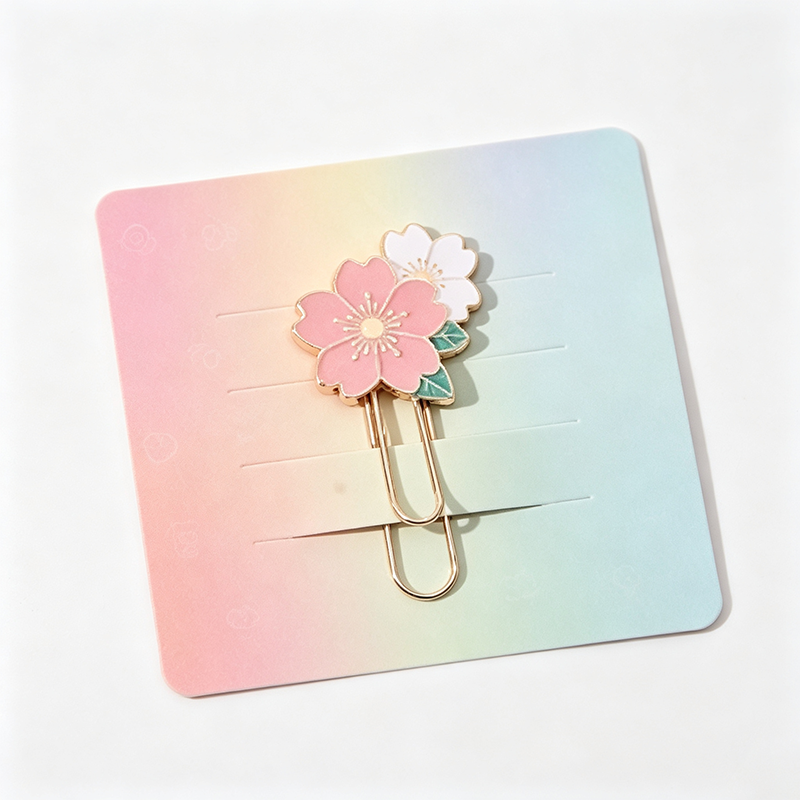 Cherry Blossom Paper Clip Set