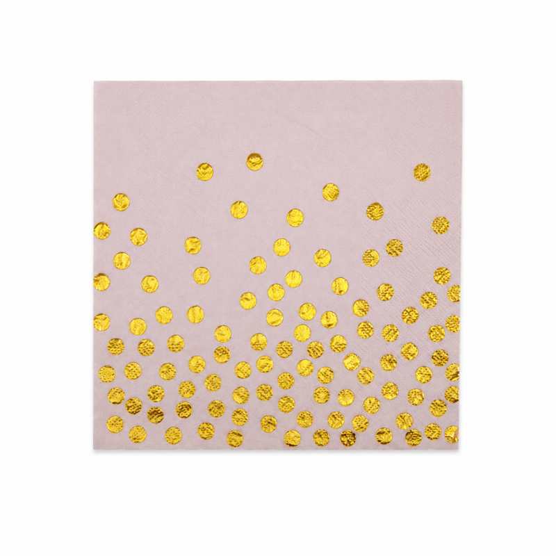 Birthday Foil Party Napkins