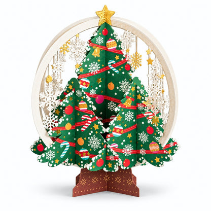 3D Pop-Up Christmas Cards with Gold Foil