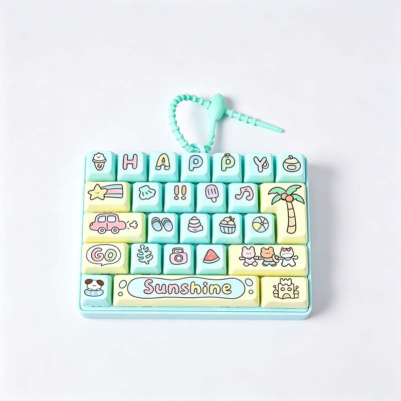 Animal Diary 26 Key Fidget Keychain