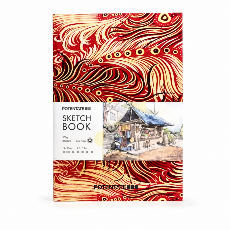 Accordion Watercolor Paper Pad