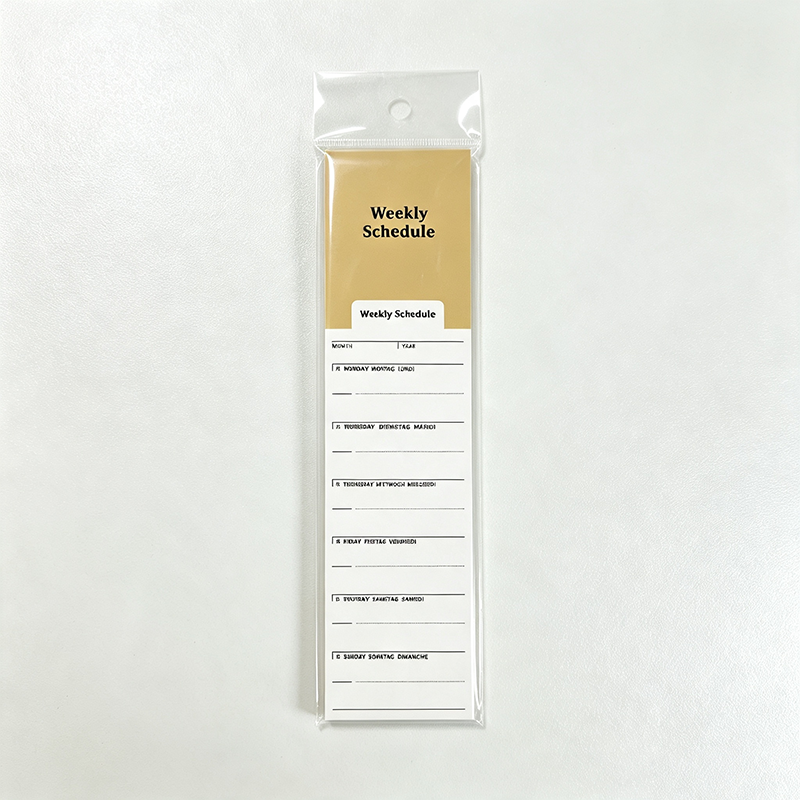 Slim Planner Bookmark Memo Pad