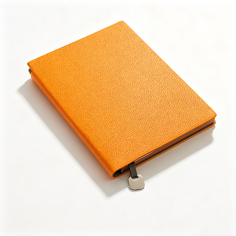 Soft Pebbled Leather Journal Notebook