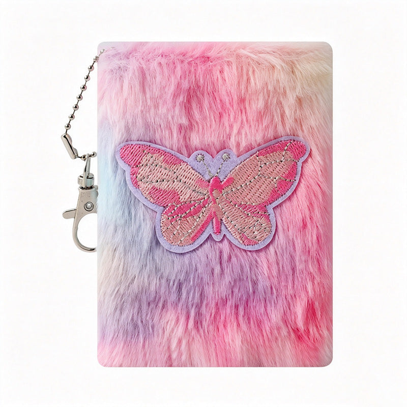 Plush Keychain Pocket Memo Pad
