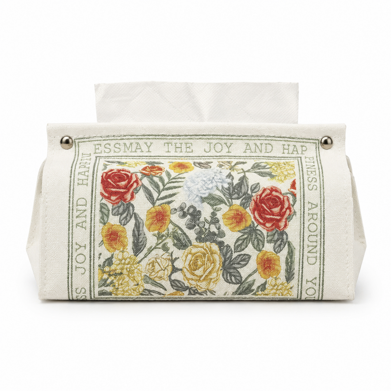 Artist PU Leather Tissue Holder