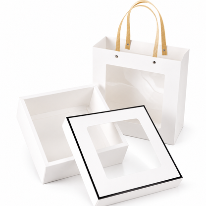 Window Gift Box and Bag Set