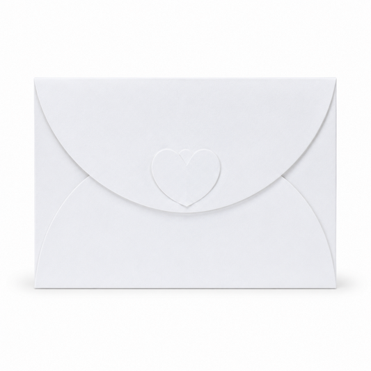 5 Color Button Envelope Set