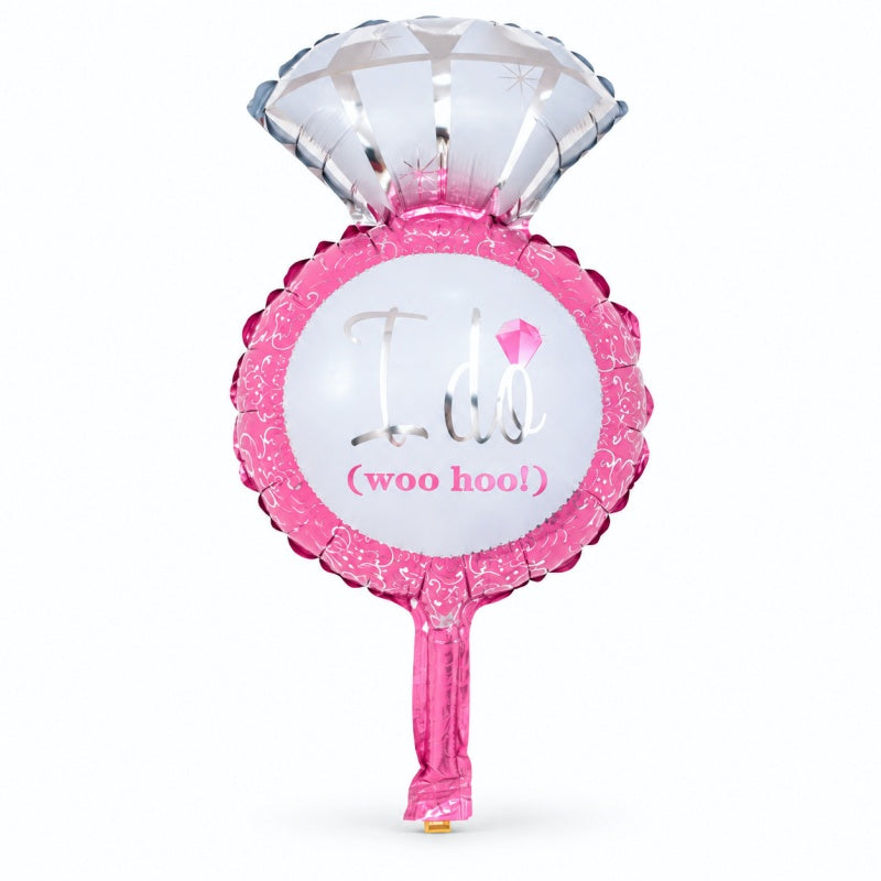 Diamond Ring Foil Balloon-50 Piece Pack