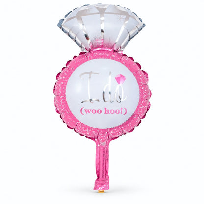Diamond Ring Foil Balloon-50 Piece Pack