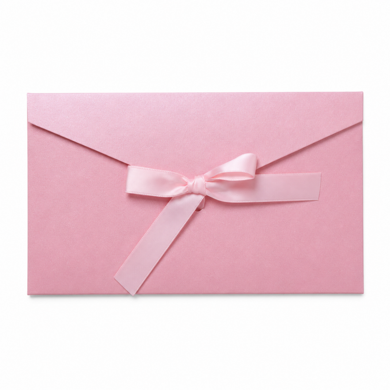 Ribbon Tie Long Envelope Set