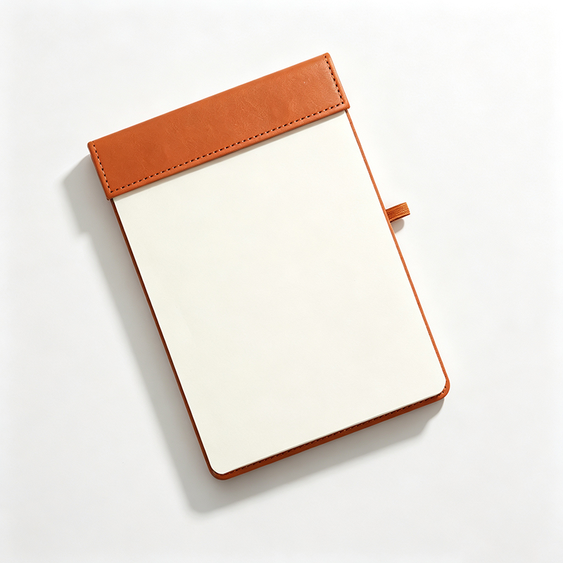 Faux Leather Tear-Off Notepad
