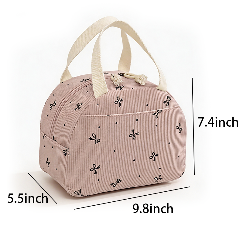 Floral Insulated Lunch Bag