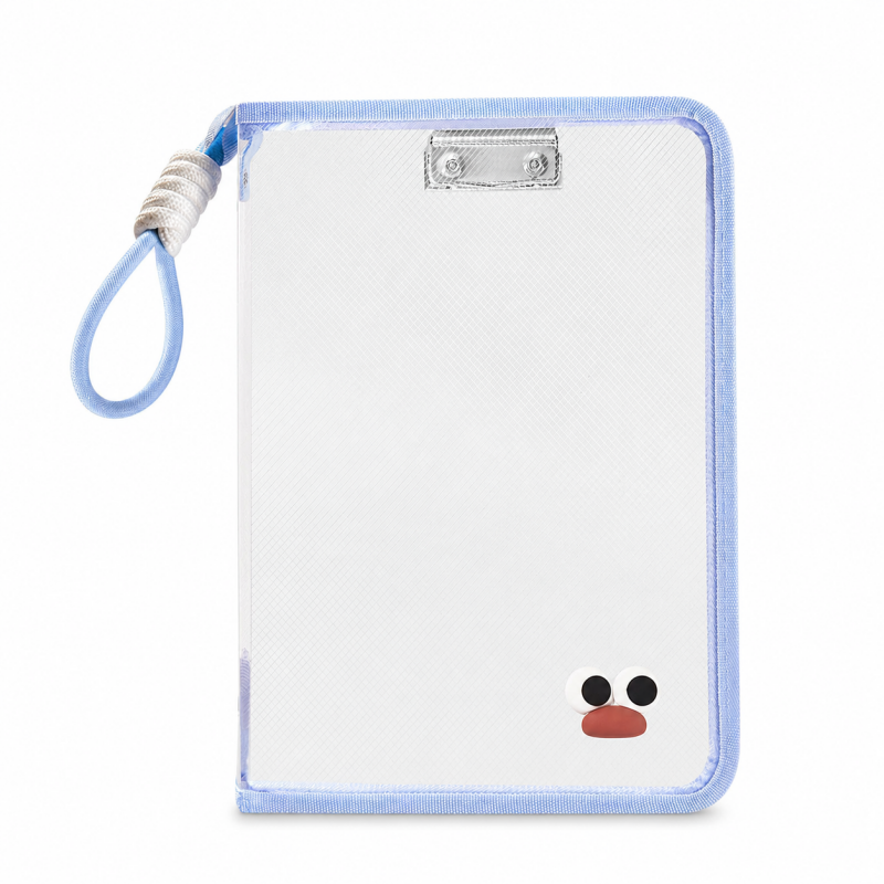 Pastel Transparent File Organizer Bag