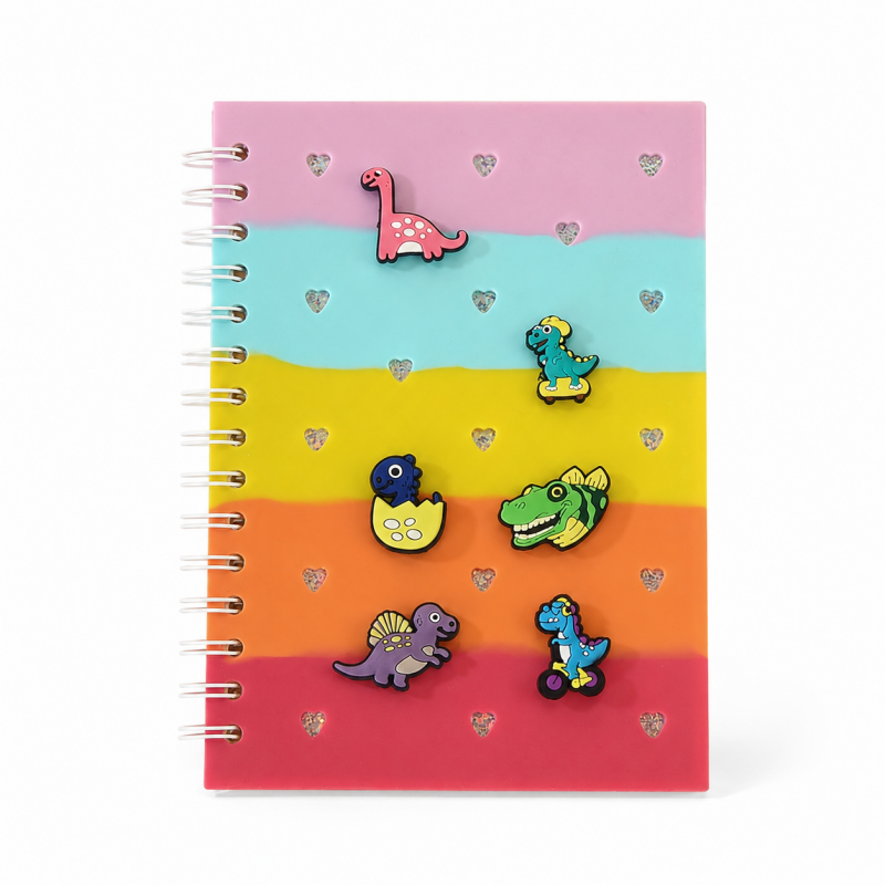 Charm Cover Spiral Notebook