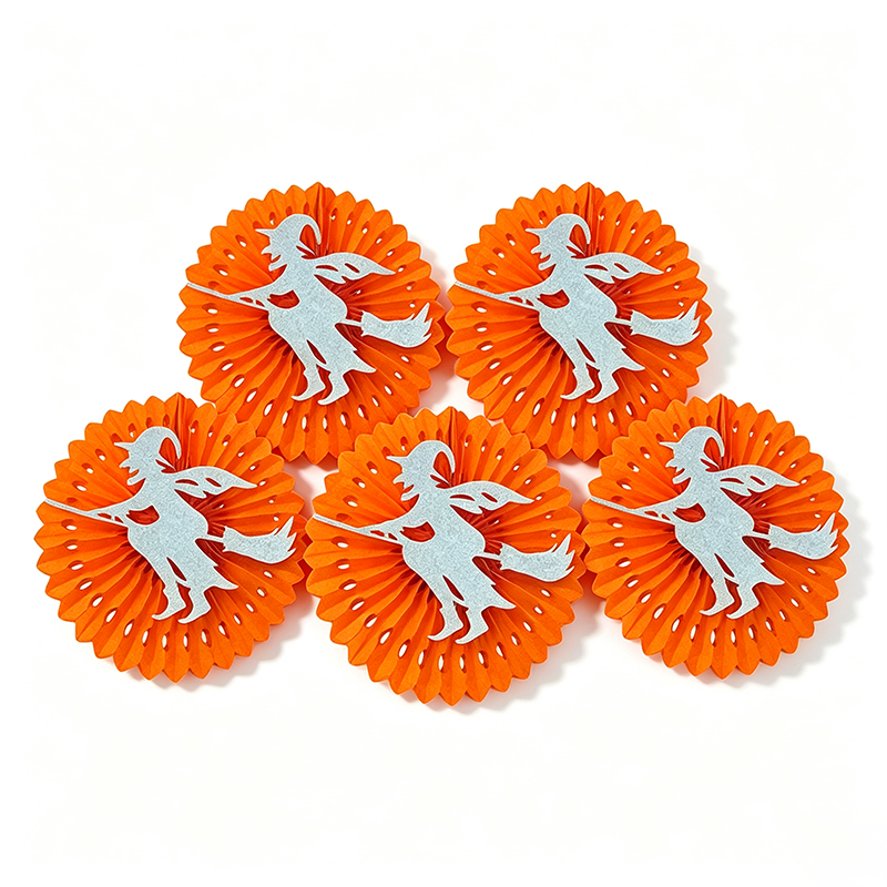 Spooky Night Halloween Honeycomb Hanging Decorations