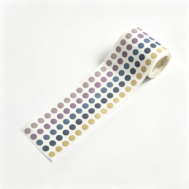 Morandi Dot Index Sticker Roll