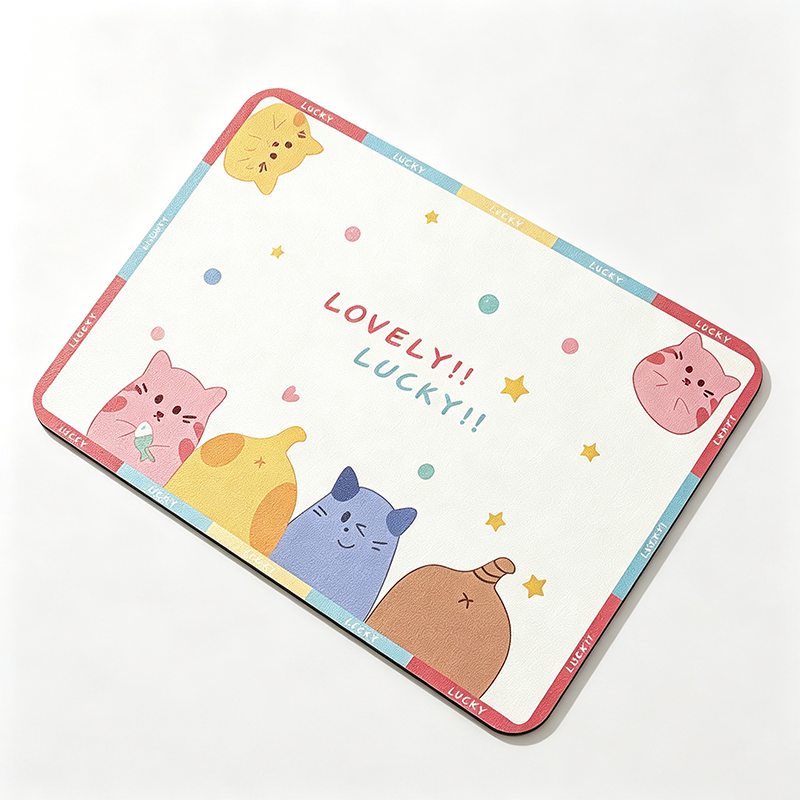 Color Dot Diatomite Drying Mat