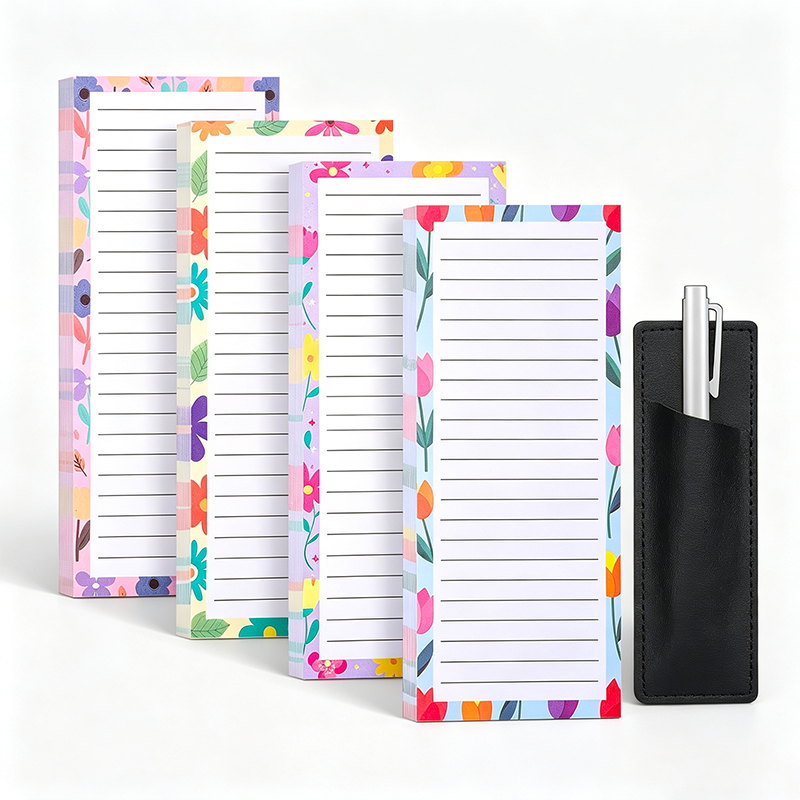 Fruit Floral Magnetic Memo Pad Set
