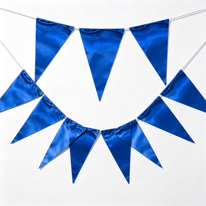 10 Meter Triangle Pennant Banner – 20 Flags