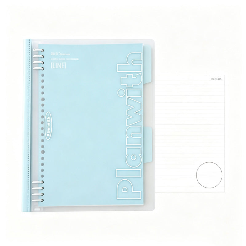 Pastel B5 Refillable Binder Notebook