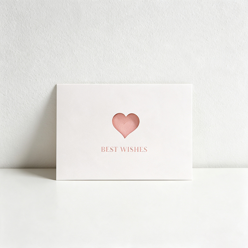 10 Minimal Symbol Cutout Greeting Card