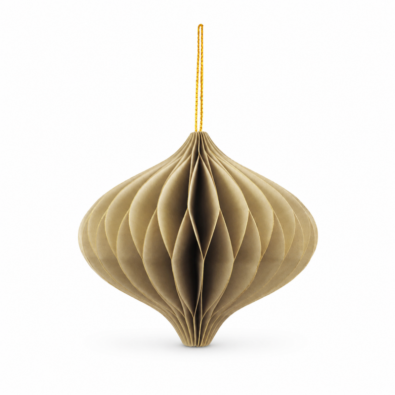 10 Honeycomb Christmas Ornament Collection
