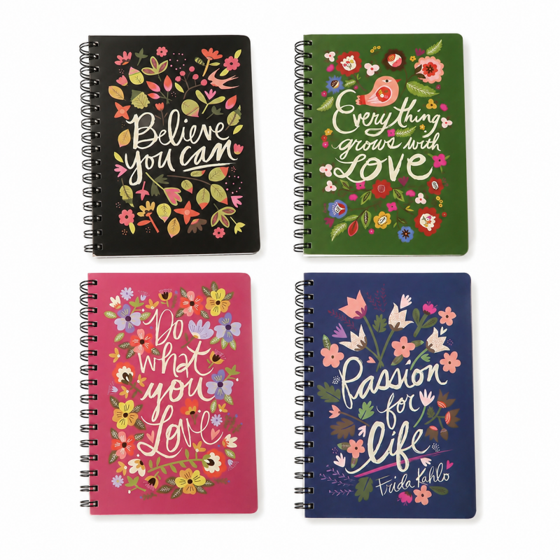 Garden Quote Spiral Notebook