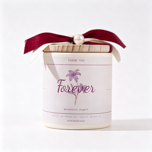 Round Ribbon Party Favor Box