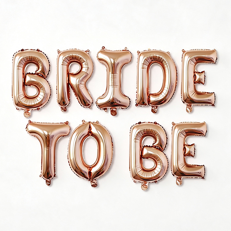Bride To Be Foil Balloon Set