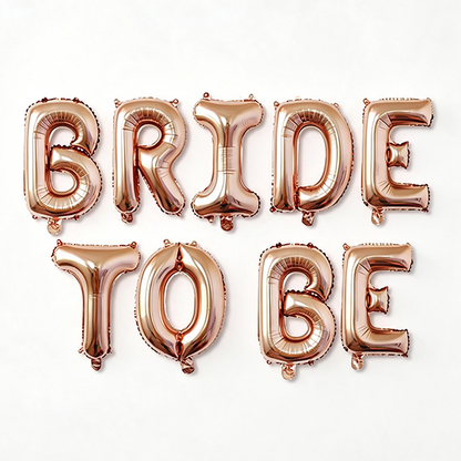 Bride To Be Foil Balloon Set