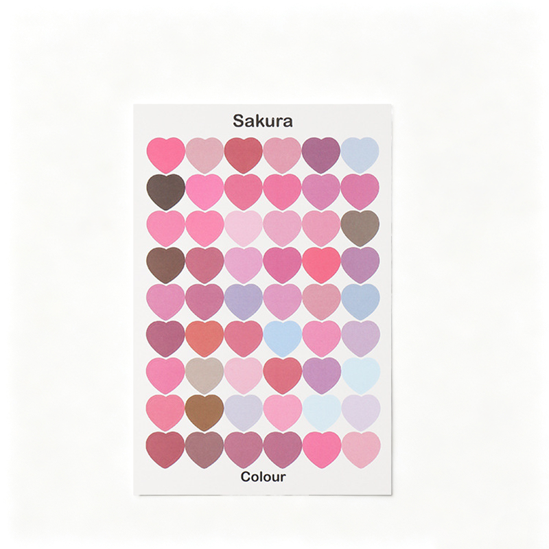 Morandi Heart Seal Stickers