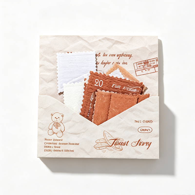 Vintage Floral Card Sticker Pack