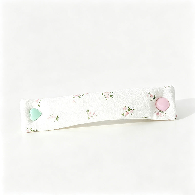 Floral Fabric Key Fob Strap