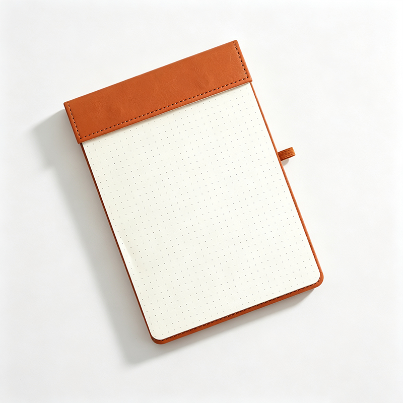 Faux Leather Tear-Off Notepad