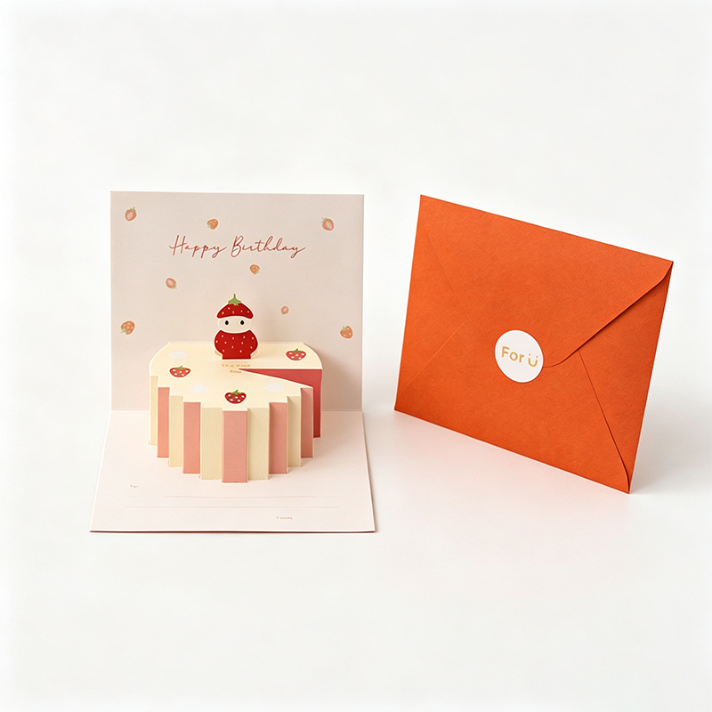 Sweet Wishes Pop Up Birthday Card