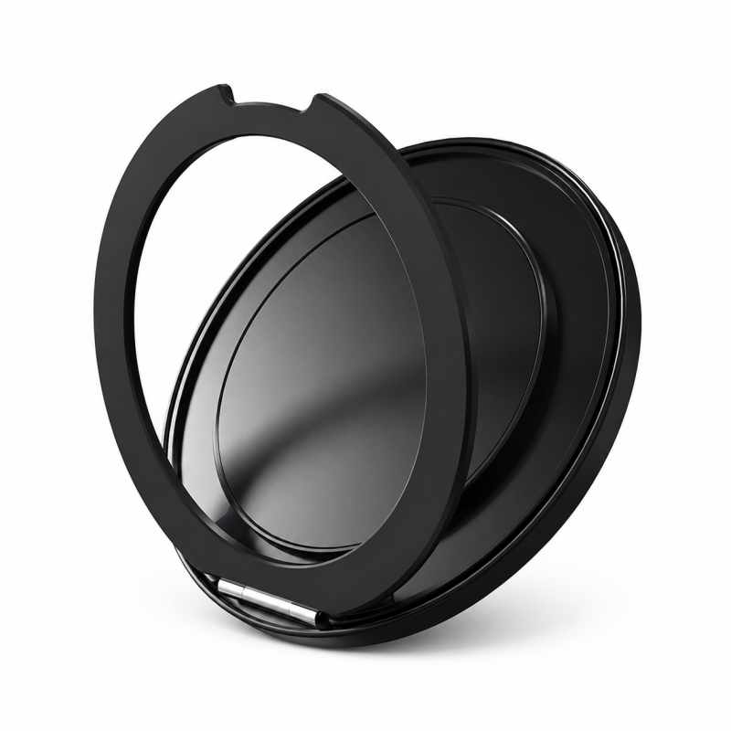 Round Mirror Magnetic Ring Stand for Phone