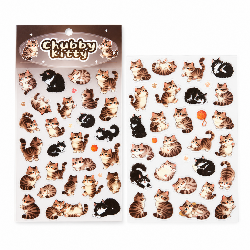 Healing Kitten PET Stickers