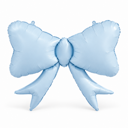 Pastel Bow Birthday Foil Balloon