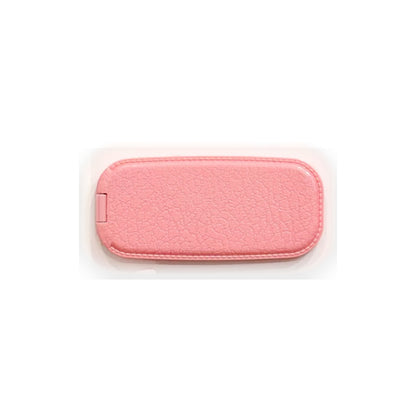 Leather-Texture Flip Mirror Phone Stand